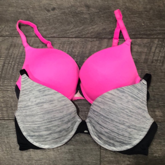 PINK Victoria's Secret Other - 2pc. Lot Push-up Bras PINK BY VICTORIA SECRET